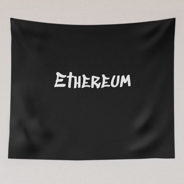 Artikelvorschau, Ethereum Krypto-Graffiti-Stil entworfen und verkauft von Funny-Tees4U.