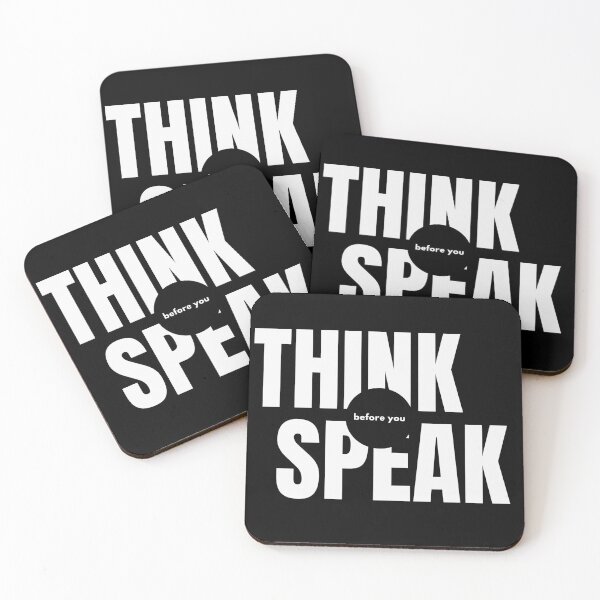 Item preview, Think before you speak designed and sold by Strale25kv.