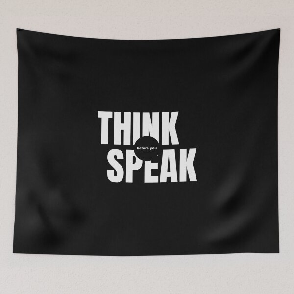 Item preview, Think before you speak designed and sold by Strale25kv.