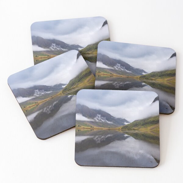 Item preview, Loch Achtriochtan Misty Reflection Glencoe Scotland designed and sold by PhotosEcosse.