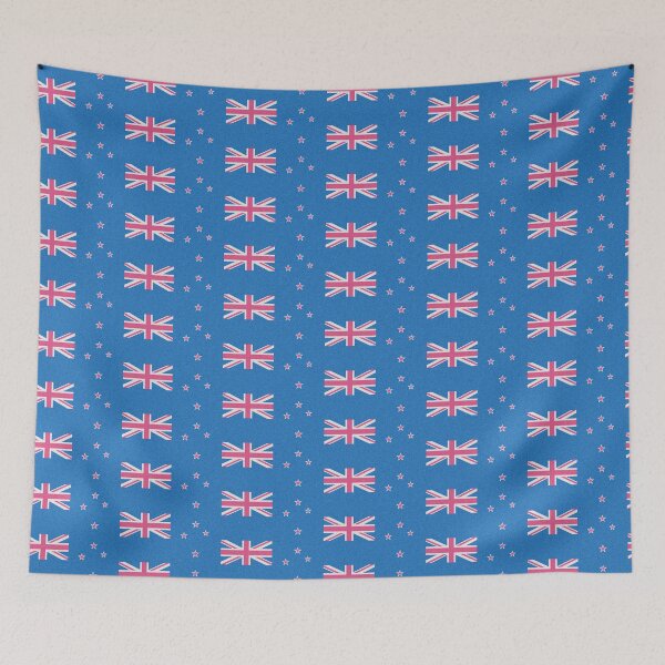 Item preview, Distressed Whirls Effect New Zealand Flag NZ Art designed and sold by Worldesigns by Artsiren.