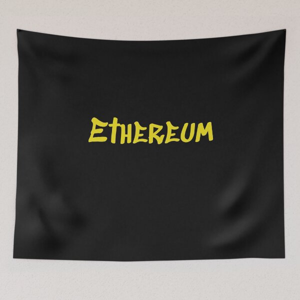 Artikelvorschau, Ethereum Krypto-Graffiti-Stil entworfen und verkauft von Funny-Tees4U.