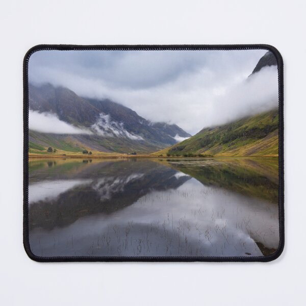 Item preview, Loch Achtriochtan Misty Reflection Glencoe Scotland designed and sold by PhotosEcosse.