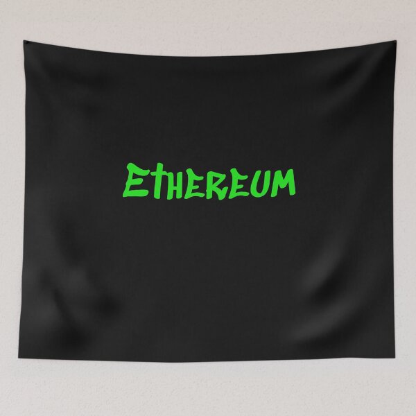 Artikelvorschau, Ethereum Krypto-Graffiti-Stil entworfen und verkauft von Funny-Tees4U.