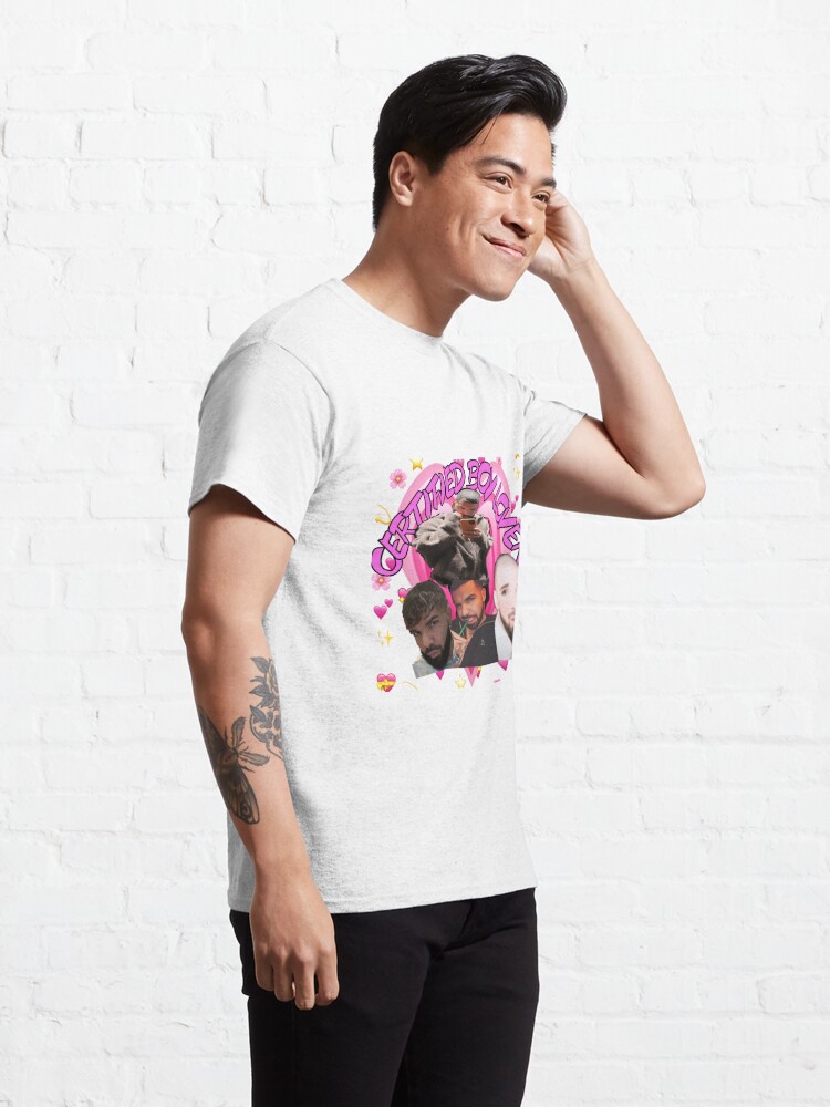 BBL Drake Pure T Shirt Man Certified Lover Boy Artist Rapper Classic Print  T Shirts Short-Sleeve Original Tops Cotton Clothing