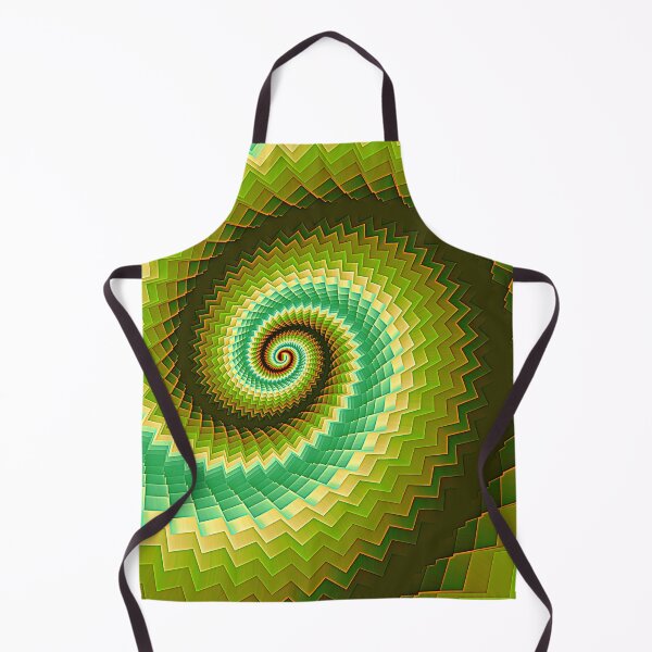 Item preview, Psychedelic Spiral on Green designed and sold by Ksaavet.