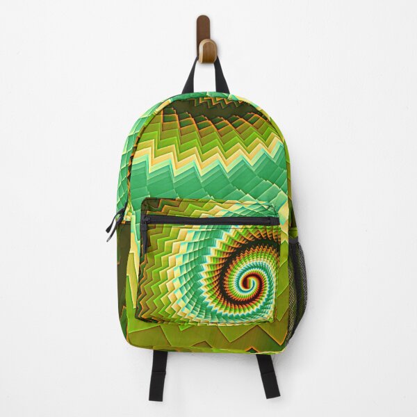 Item preview, Psychedelic Spiral on Green designed and sold by Ksaavet.