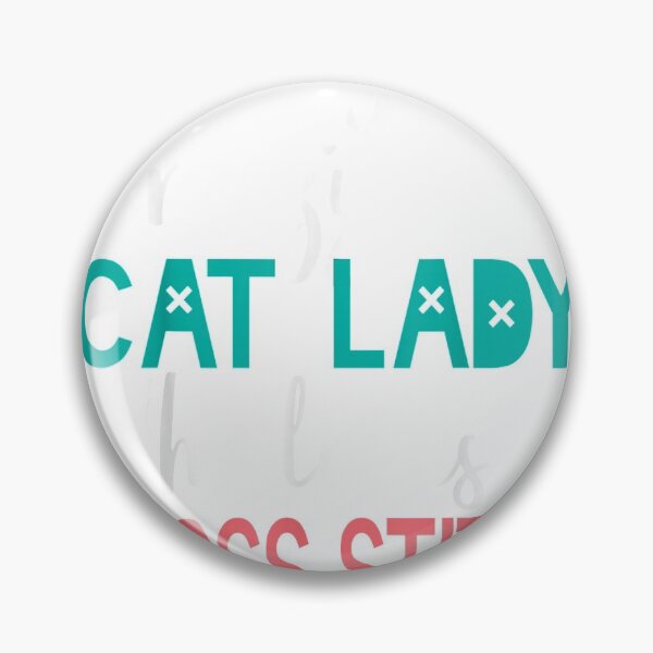 Item preview, Cross Stitch Cat Lady Funny T-shirt Cross Stitching Stitcher designed and sold by PolinaGaley.