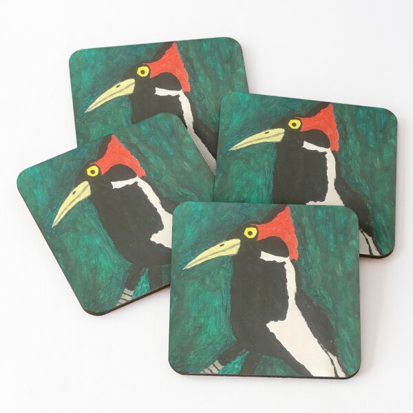 Item preview, Gone but not forgotten Ivy Billed woodpecker painting  designed and sold by Rachel the Artist .