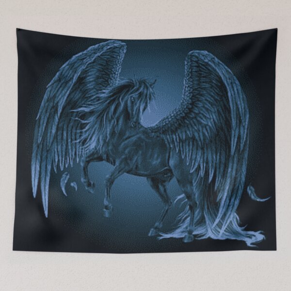 Item preview, Pegasus blue designed and sold by Rejcharms.