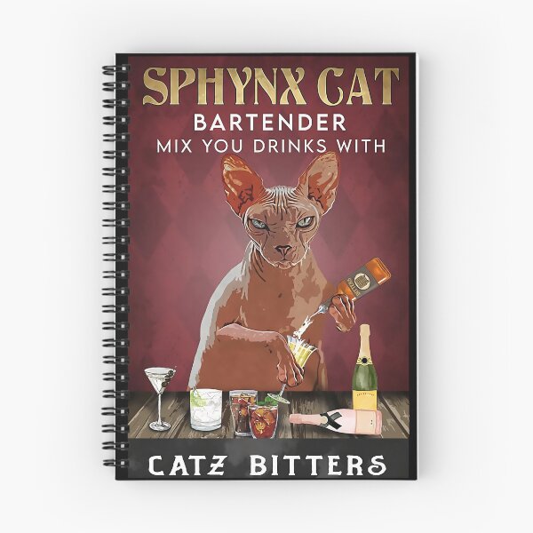 Item preview, Sphynx Cat Bartender designed and sold by sovaZorya93.