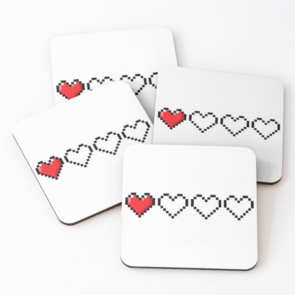 Item preview, RED HEART | 8 BIT designed and sold by MARDEM MOURA.