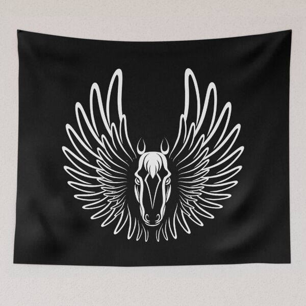 Item preview, Pegaso (Blanco en la versión oscura) designed and sold by HoremWeb.