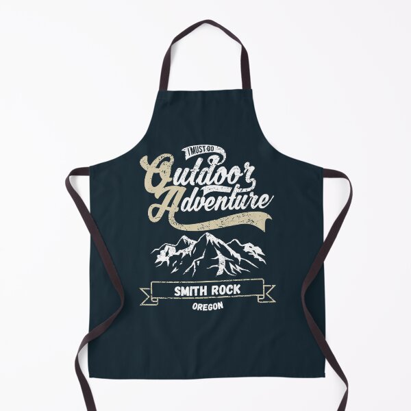 Item preview, Smith Rock Mountain in Terrebonne, High Desert, Oregon, United States - Vintage Mountain Outdoor Adventure Logo designed and sold by Vintage-TM.