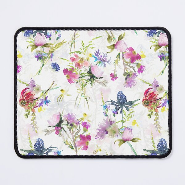 Item preview, Midsummer wild flowers meadow Botanical Garden double layer designed and sold by UtArt.