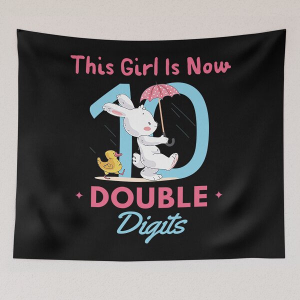 Item preview, 10 Years Old Birthday T-ShirtThis Girl Is now 10 years old Birthday designed and sold by SwickDavies.