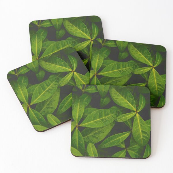 Item preview, Preen Plants Leaves pattern designed and sold by PinkPandaDesign.