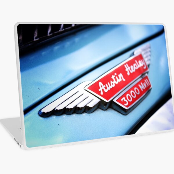 Austin Healey Classic Car Badge Laptop Skin