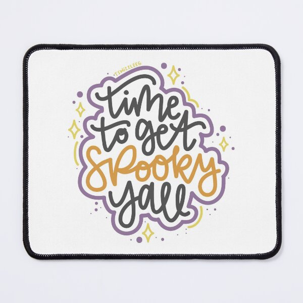Item preview, Time To Get Spooky Yall - Gray / Orange / Purple / Yellow designed and sold by TswizzleEG.