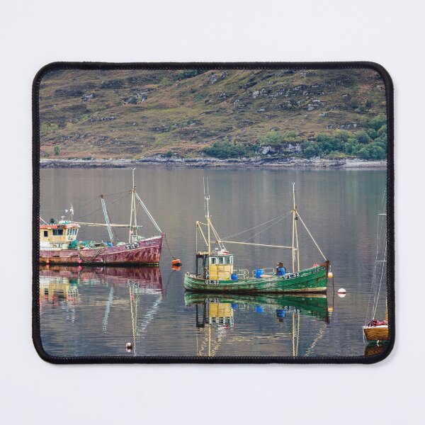 Item preview, Three Boats on Loch Broom designed and sold by heidipics.