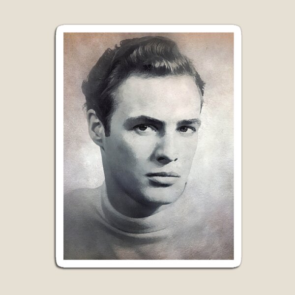 Vista previa del artículo con la obra «Marlon Brando - Art - D7», diseñado y vendido por DecoWords.