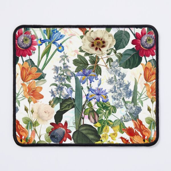 Item preview, Vintage Exotic Flower Botanical Garden -double Nightgarden designed and sold by UtArt.