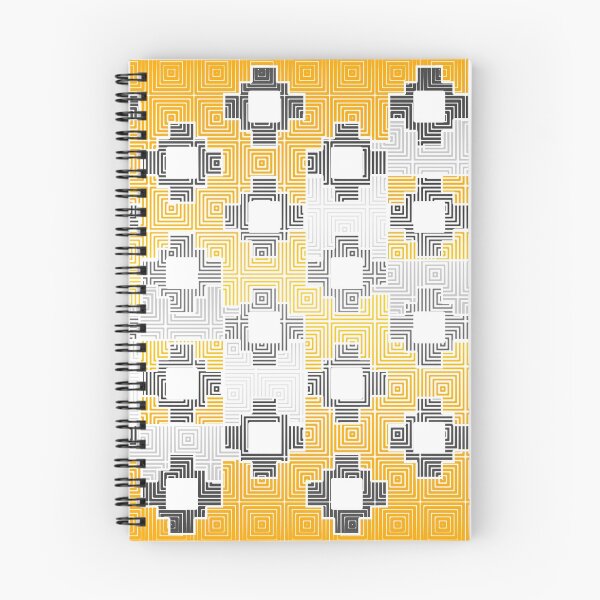 Item preview, Geometric, yellow, light grey, white, pattern designed and sold by Svitac.
