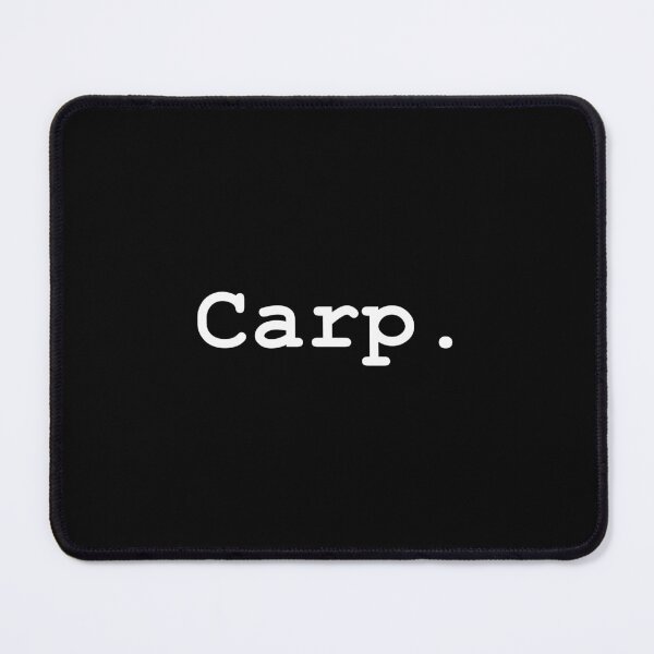 Item preview, Carp (White text) designed and sold by OneMoreWord.