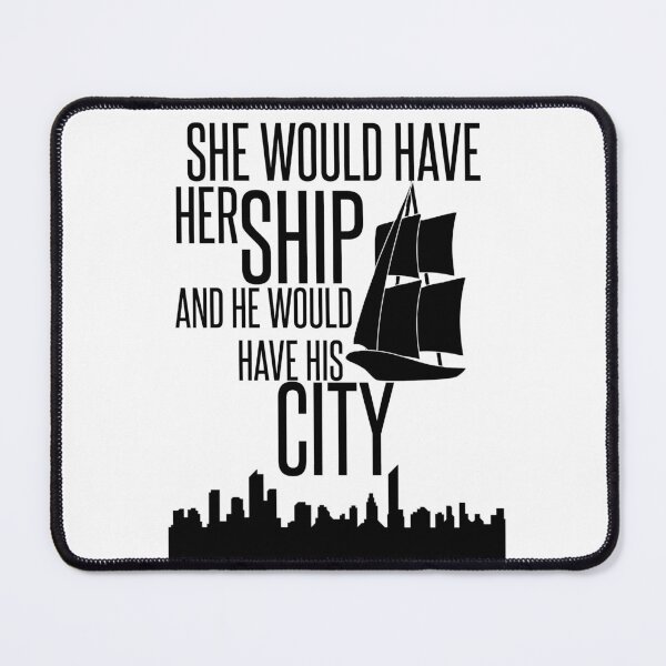 Item preview, Six of Crows-Inspired "Ship and City" designed and sold by mulberrydragon.