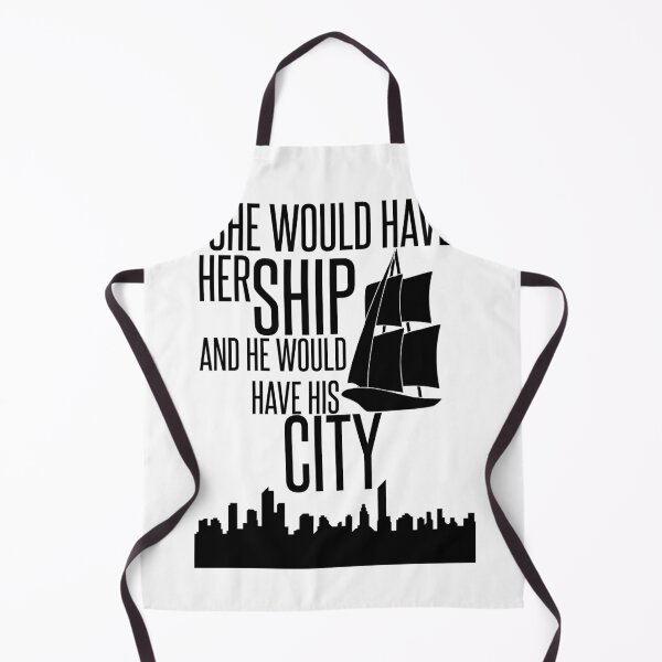 Item preview, Six of Crows-Inspired "Ship and City" designed and sold by mulberrydragon.