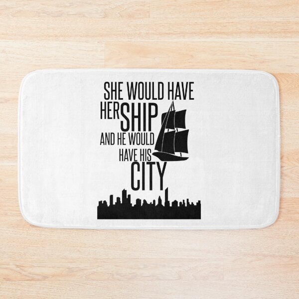 Item preview, Six of Crows-Inspired "Ship and City" designed and sold by mulberrydragon.