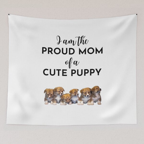 Item preview, I am the proud mom of a cute puppy designed and sold by 3TFashion.