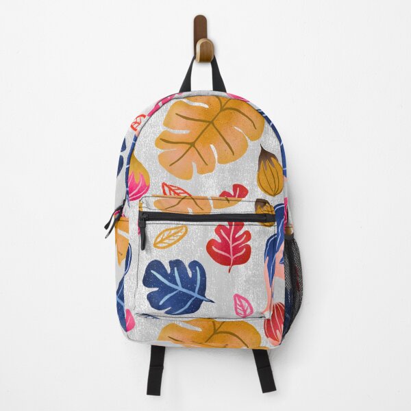 Item preview, Pumpkin & Monestra | Tropical Fall - Navy Brown Pink designed and sold by Duniatozy.