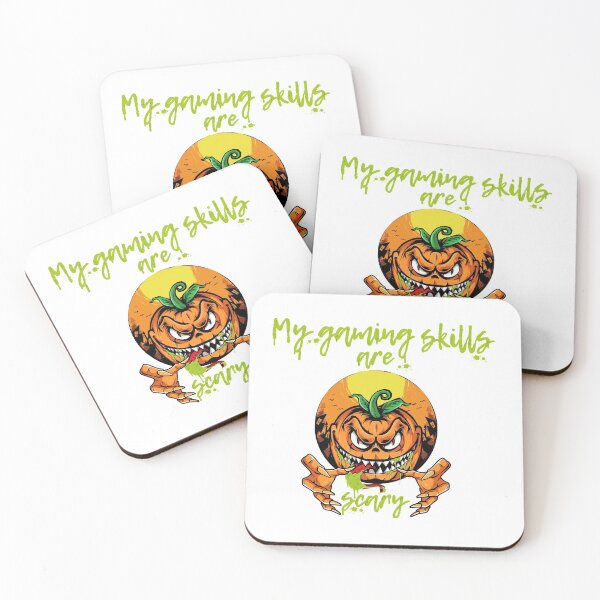 Item preview, my gaming skills are scary, my gaming skills are spooky funny halloween gift for daddy gamers brother gamers son gamers freind gamers designed and sold by Sun Rise.