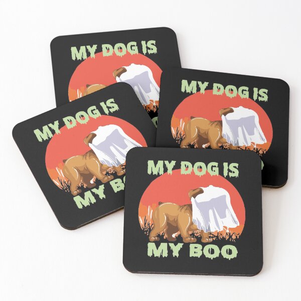 Item preview, Retro My Dog Is My Boo - Dog Lover - Funny Halloween Gift - Halloween Day  designed and sold by AstroShop1.