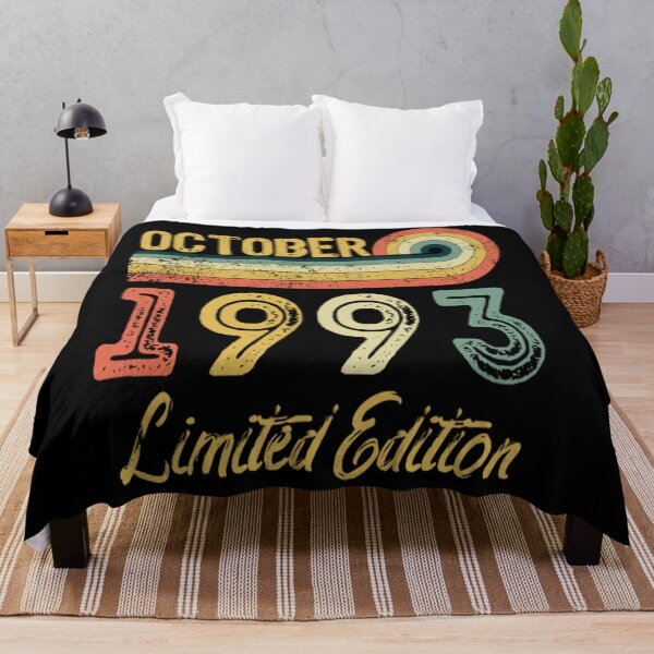 Item preview, 1993 Birthday T-ShirtOctober 1993 Limited edition - Born in October Gift designed and sold by SwickDavies.