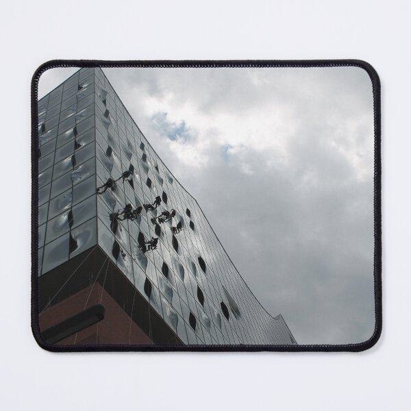 Item preview, Elbphilharmonie Hamburg with window washers designed and sold by Janinevsart.
