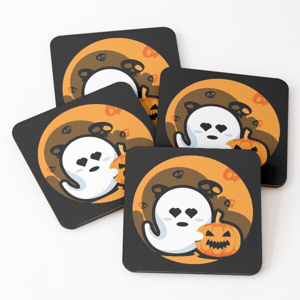 Item preview, Halloween ghost loves pumpkin designed and sold by Milena-.