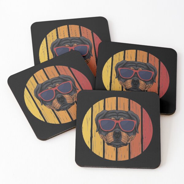Item preview, Retro Rottweiler  designed and sold by Uppercase Tees.