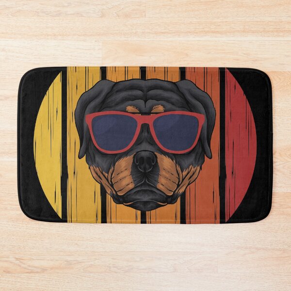 Item preview, Retro Rottweiler  designed and sold by Uppercase Tees.