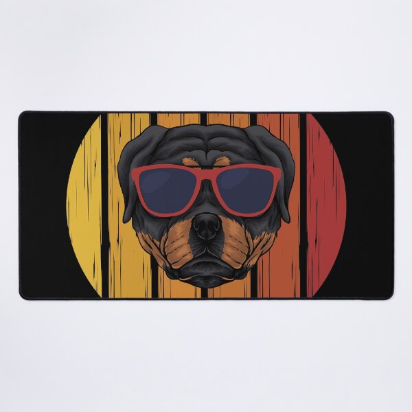 Item preview, Retro Rottweiler  designed and sold by Uppercase Tees.