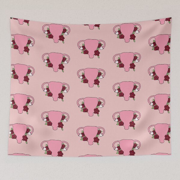 Item preview, Uterus and roses designed and sold by Preslava Genova.