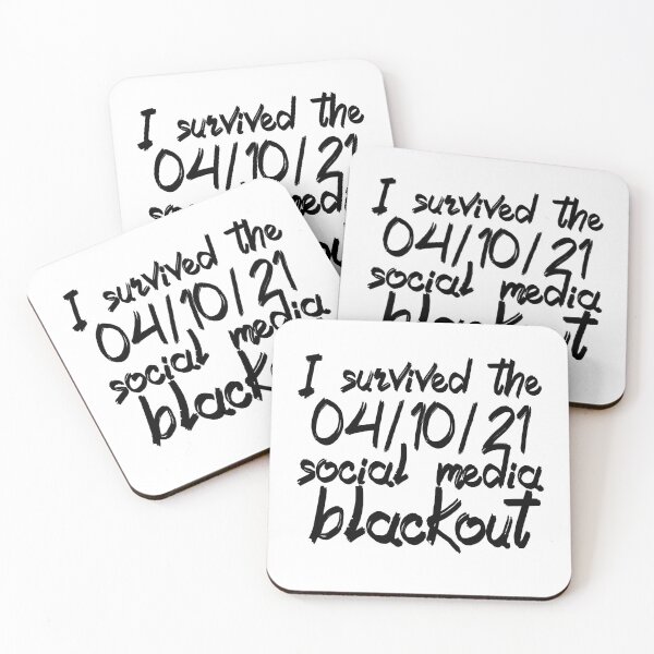 Item preview, Social media 2021 blackout designed and sold by Amirhal.