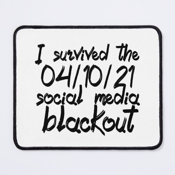 Item preview, Social media 2021 blackout designed and sold by Amirhal.