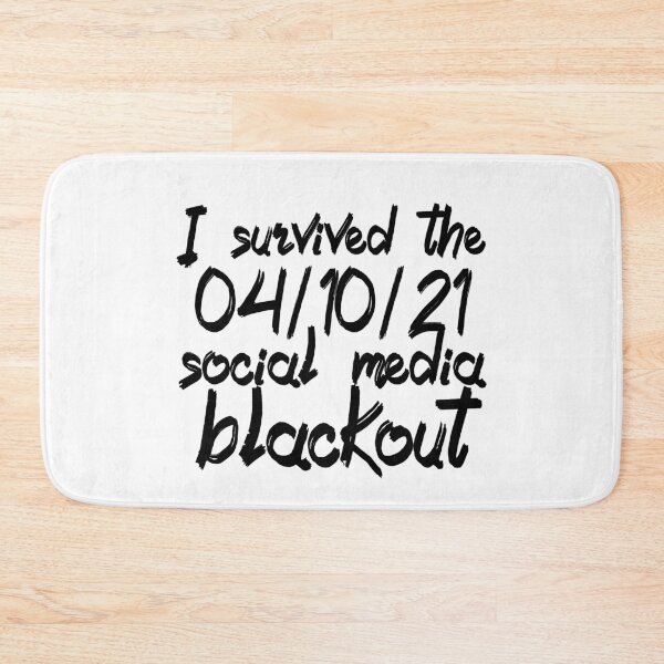 Item preview, Social media 2021 blackout designed and sold by Amirhal.