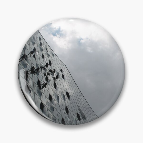 Item preview, Elbphilharmonie Hamburg with window washers designed and sold by Janinevsart.