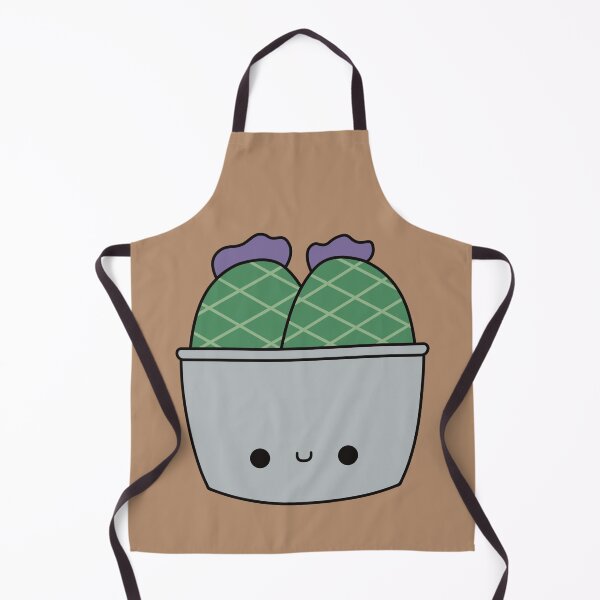 Item preview, Cute Kawaii Cactus In Gray Pot designed and sold by KawaiiByDice.