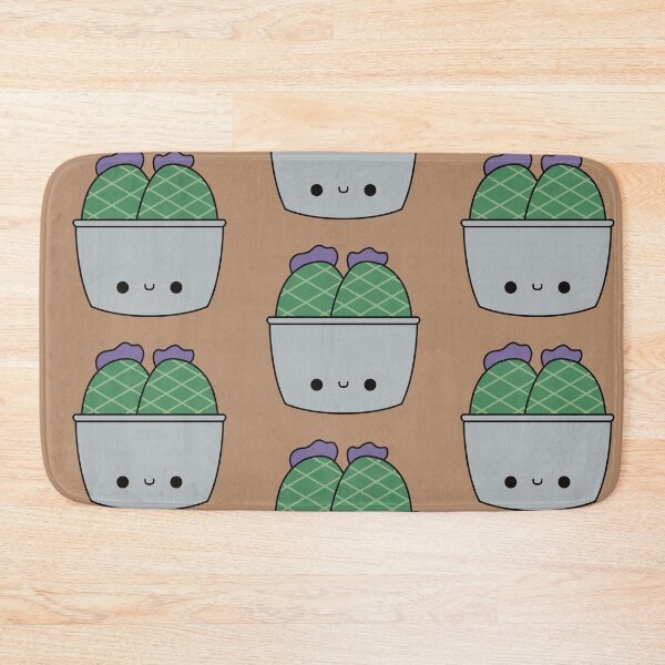 Item preview, Cute Kawaii Cactus In Gray Pot designed and sold by KawaiiByDice.