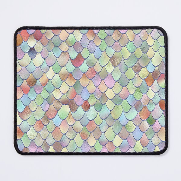 Item preview, Abstract wonky Pink Sparkle Faux Glitter Mermaid Scales designed and sold by UtArt.