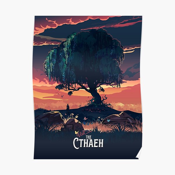 Kvothe and The Cthaeh, Kingkiller Chronicle Poster